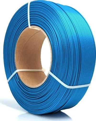 3D plastikas PLA (capri mėlynas satin) 1.75mm 1kg refill pakuotė Rosa3D - Mėlyna