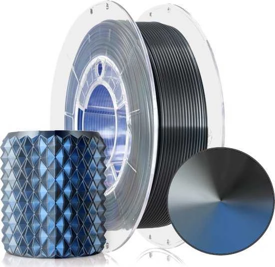 Rosa Plast Rosa3D PLA Magic Silk siūlas 1,75 mm 0,3kg - Storm Shadow