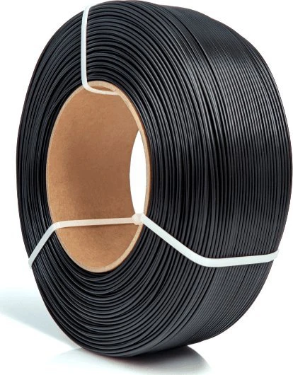 3D plastikas ABS+ juodas 1.75mm 1kg refill pakuotė Rosa3D