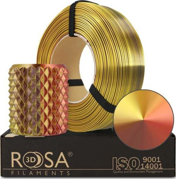 PLA 1.75mm Treasure gijos ritė su 3D atspausdintu pavyzdžiu