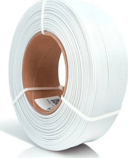 3D plastikas PLA šaltai balta (winter baltas) 1.75mm 1kg refill pakuotė Rosa3D