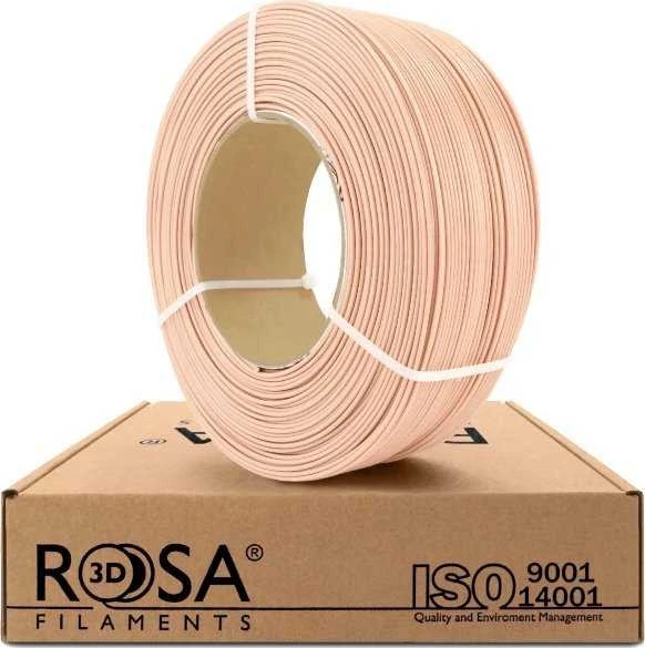 PLA 3D siūlas 1.75mm Porcelianinė oda, ritė ant dėžutės