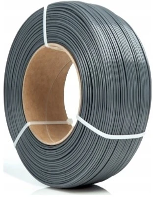 3D plastikas PET-G 1.75mm 1kg refill pakuotė Rosa3D - Gray