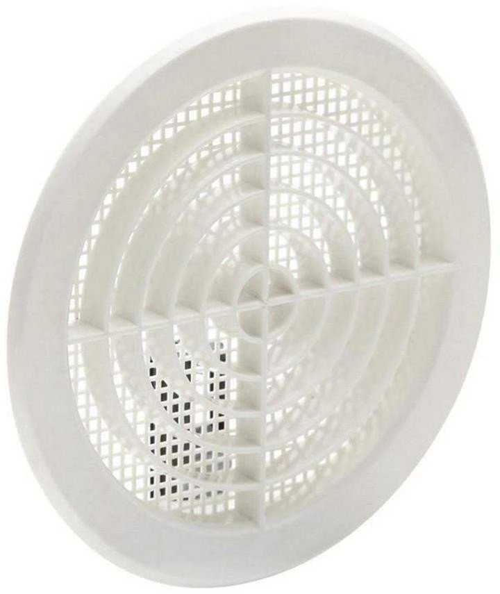 Fepre Plastikinės ventiliacijos grotelės, Ø 125-140 mm
