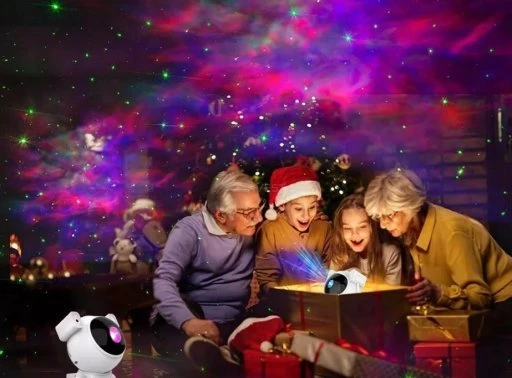 Rosfix LED dangaus žvaigždžių projektorius - astronauto naktinė lemputė