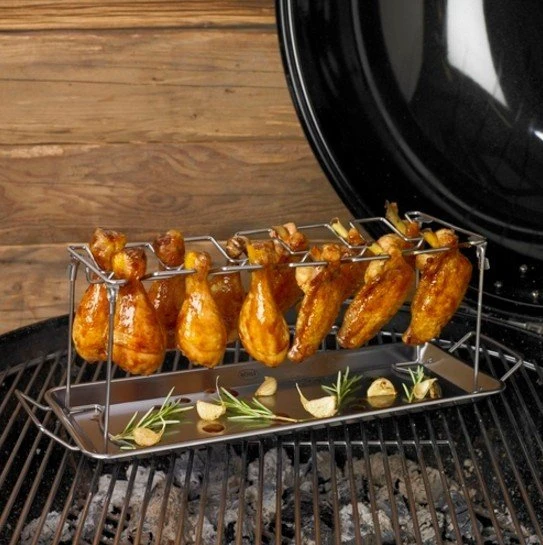 Rosle BBQ vištienos kojelės kepsninės laikiklis - Roesle