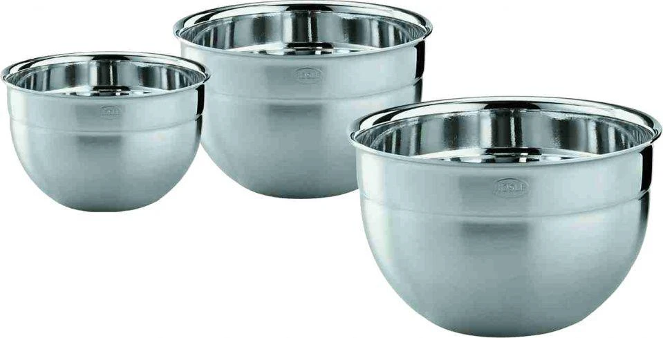 Rösle 15700 dubenėlių rinkinys, rinkinys iš 3, nerūdijantis plienas