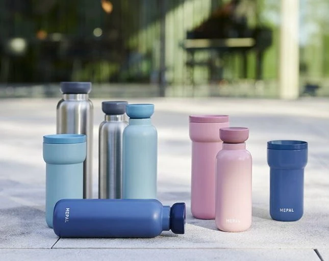 Gertuvė Rosti Mepal Mepal izoliuotas butelis Elipsė 900 ml, nerūdijantis plienas