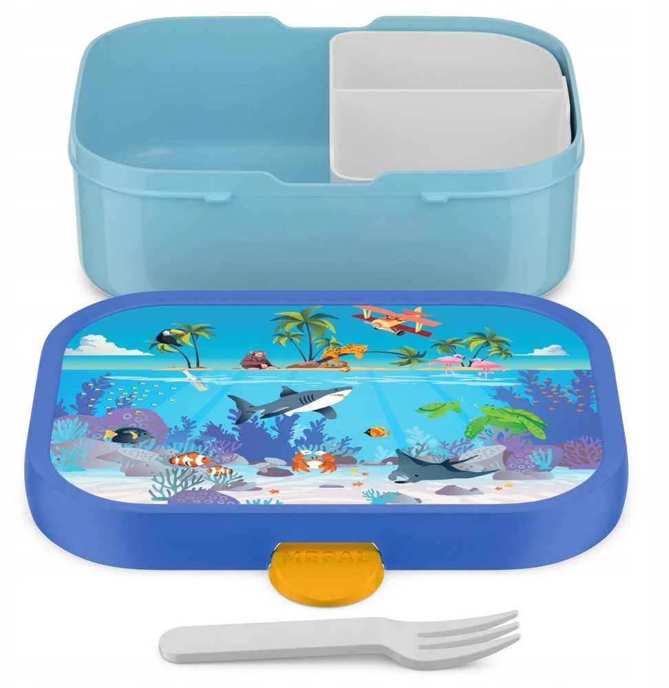 Rosti Mepal Mepal Vaikiška priešpiečių dėžutė 'Tropical Ocean'