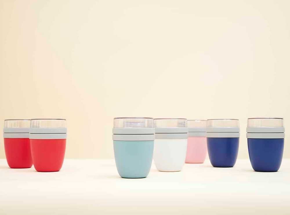 Rosti Mepal Mepal Lunchpot Ellipse mini nordic mėlynas, 300+120ml