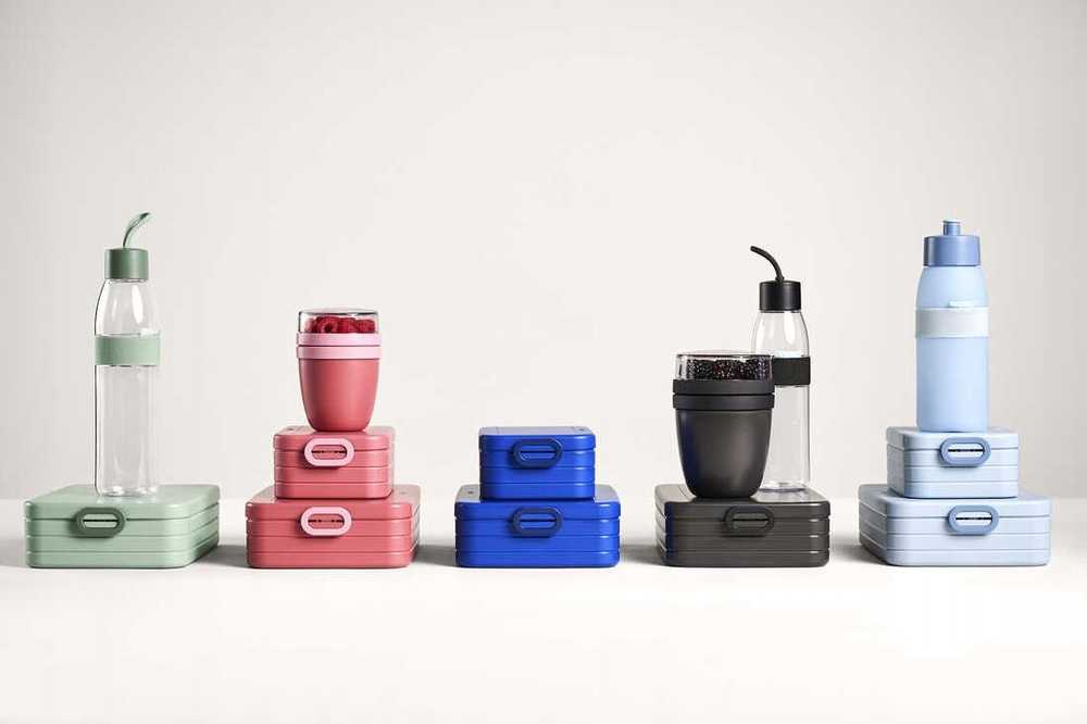 Rosti Mepal Mėlyna Lunchpot Ellipse mini 420 ml Mepal - nordic mėlynas-universalus
