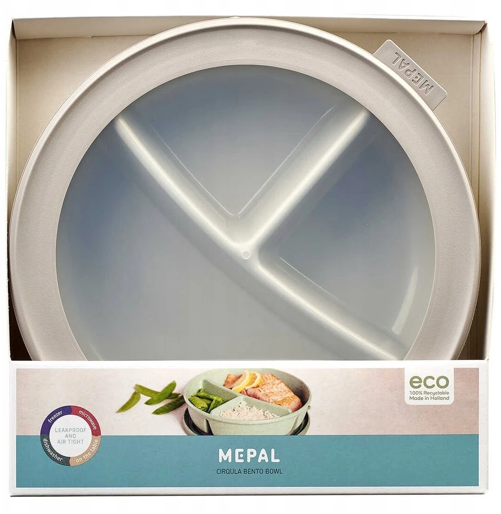 Rosti Mepal Mepal Mepal Bento Bowl Cirqula nordic baltas (250+250+500ml)