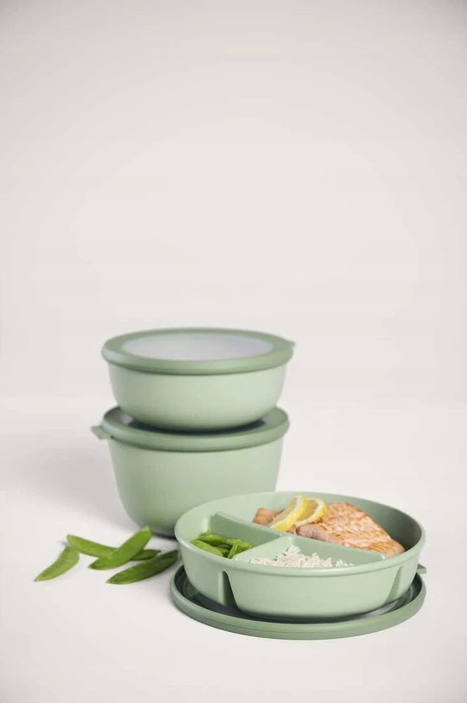 Rosti Mepal Mepal Mepal Bento Bowl Cirqula nordic baltas (250+250+500ml)