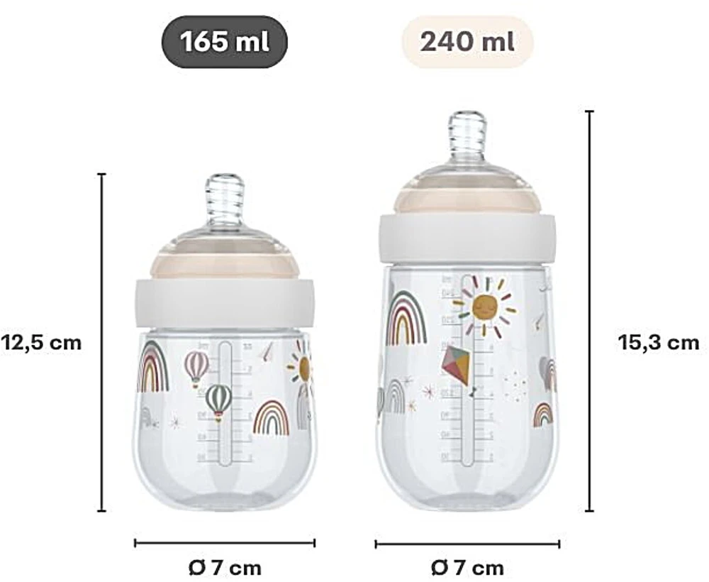 Little Dutch Mepal Kūdikio buteliukas ’Forest Friends’ - 165 ml
