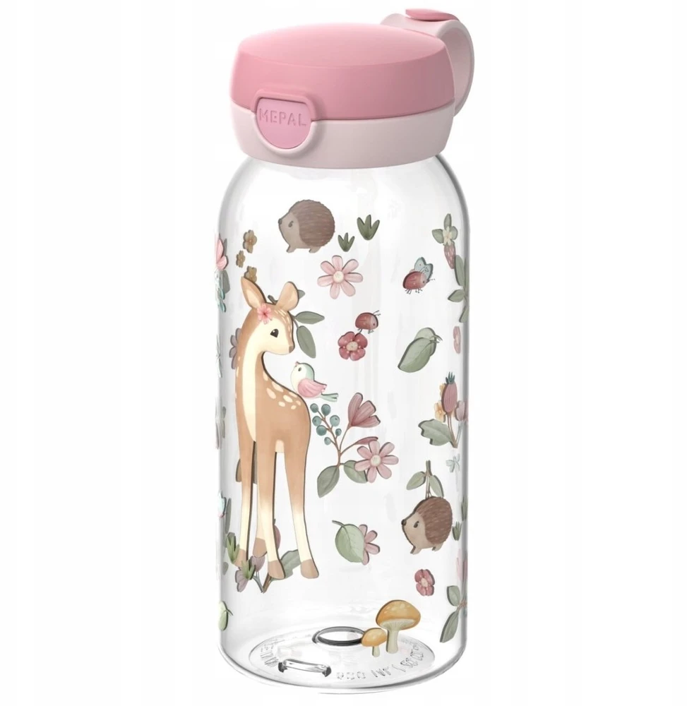 Rosti Mepal Fairy Little Dutch gertuvė su atlenkiamu dangteliu „Fėjų sodas“, 600 ml