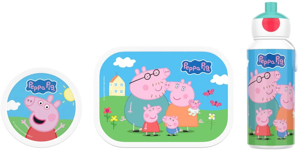 Rosti Mepal Mepal Indai Lunch set Campus 3 dalių Peppa Pig (107410865412)