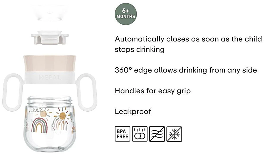 Little Dutch Mepal Mokomasis puodelis ’Fairy Garden’ - 200 ml