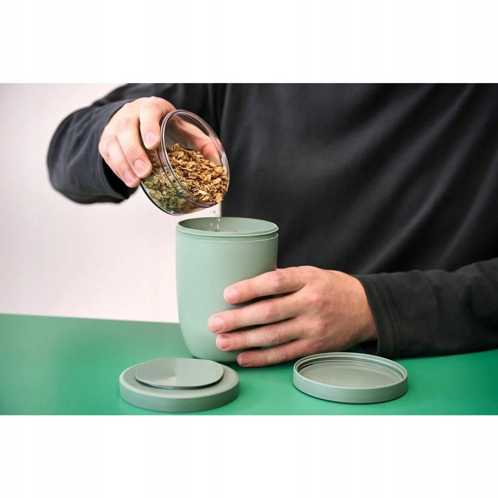 Rosti Mepal Mepal LUNCH POT ELLIPSE XL 750+300 ML NORDIC SAGE 107657094700