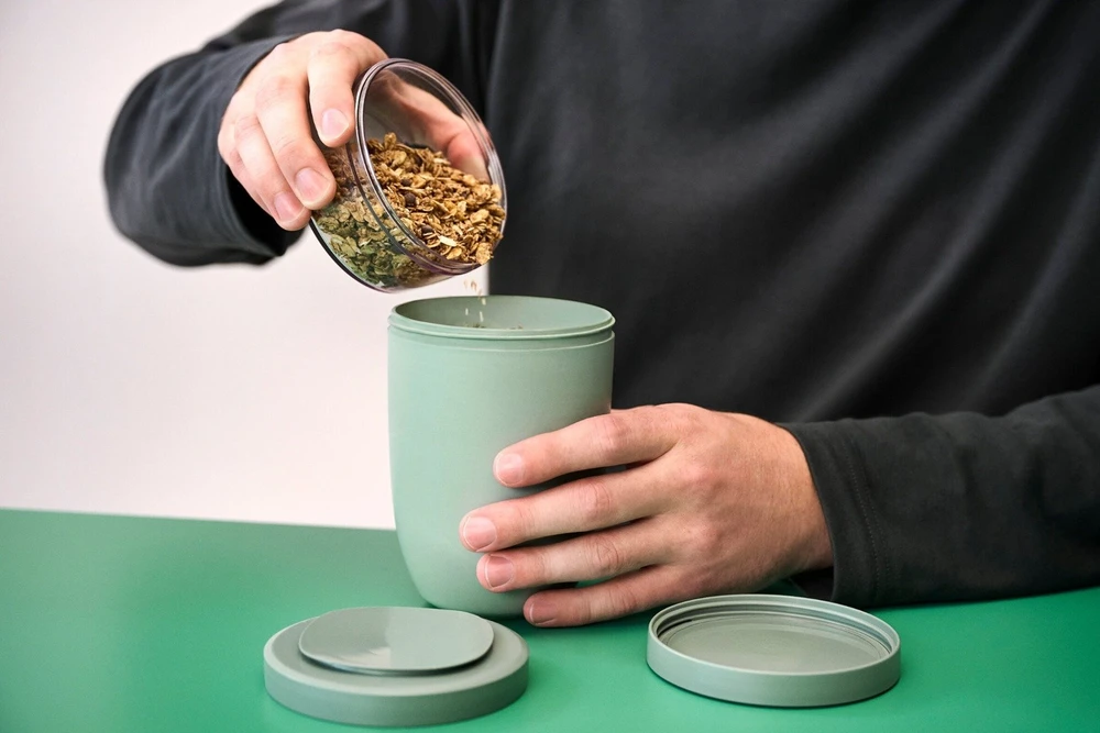 Rosti Mepal Mepal LUNCH POT ELLIPSE XL 750+300 ML NORDIC SAGE 107657094700