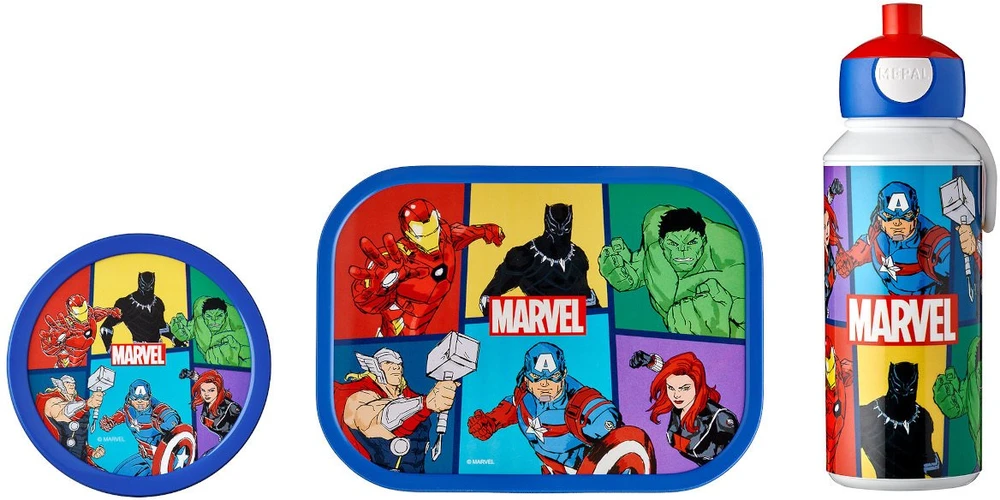 Rosti Mepal Mepal Gertuvės ir dėžučių rinkinys vaikams ‘Keršytojai’ Avengers