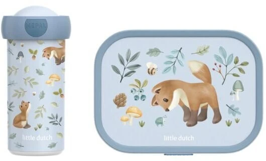 Rosti Mepal Mepal Gertuvė ir pietų dėžutė rinkinys vaikams 'Forest Friends'