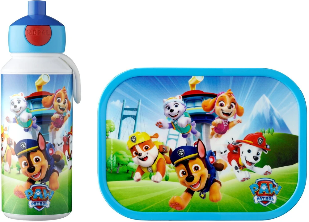 Rosti Mepal Mepal Gertuvė ir pietų dėžutė rinkinys vaikams ‘Šunyčiai patruliai’ Paw Patrol Pups