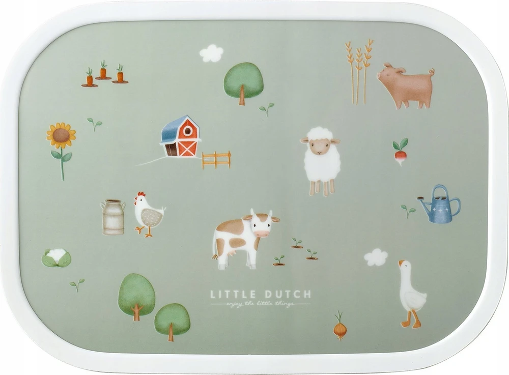 Rosti Mepal Mepal Vaikiška priešpiečių dėžutė ‘Mažasis ūkis’ Little Farm