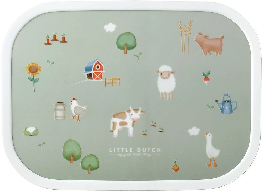 Rosti Mepal Mepal Vaikiška priešpiečių dėžutė ‘Mažasis ūkis’ Little Farm