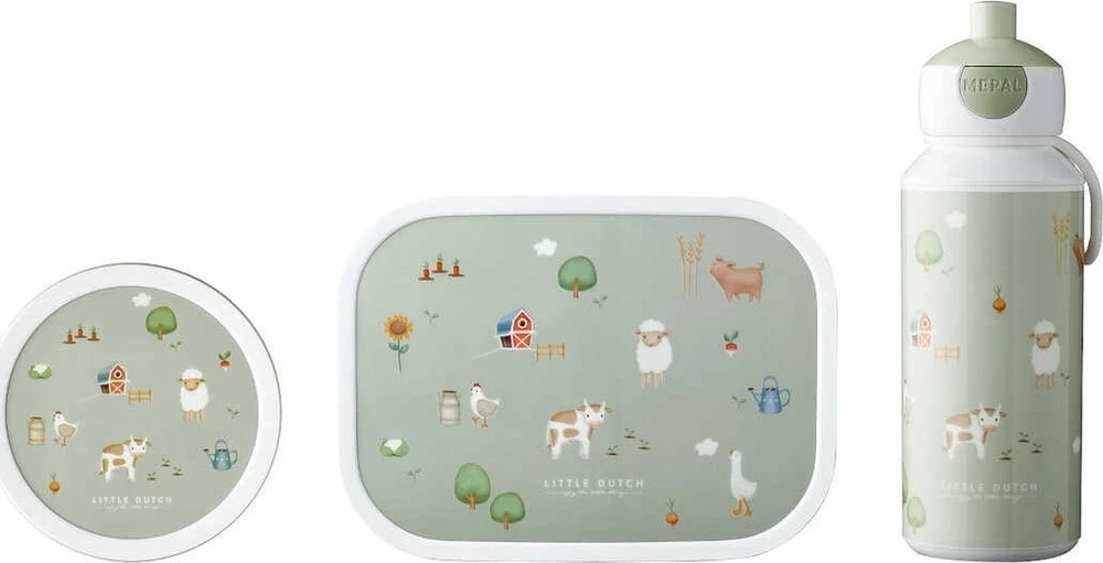 Rosti Mepal Mepal Gertuvės ir dėžučių rinkinys vaikams ‘Mažasis ūkis’ Little Farm