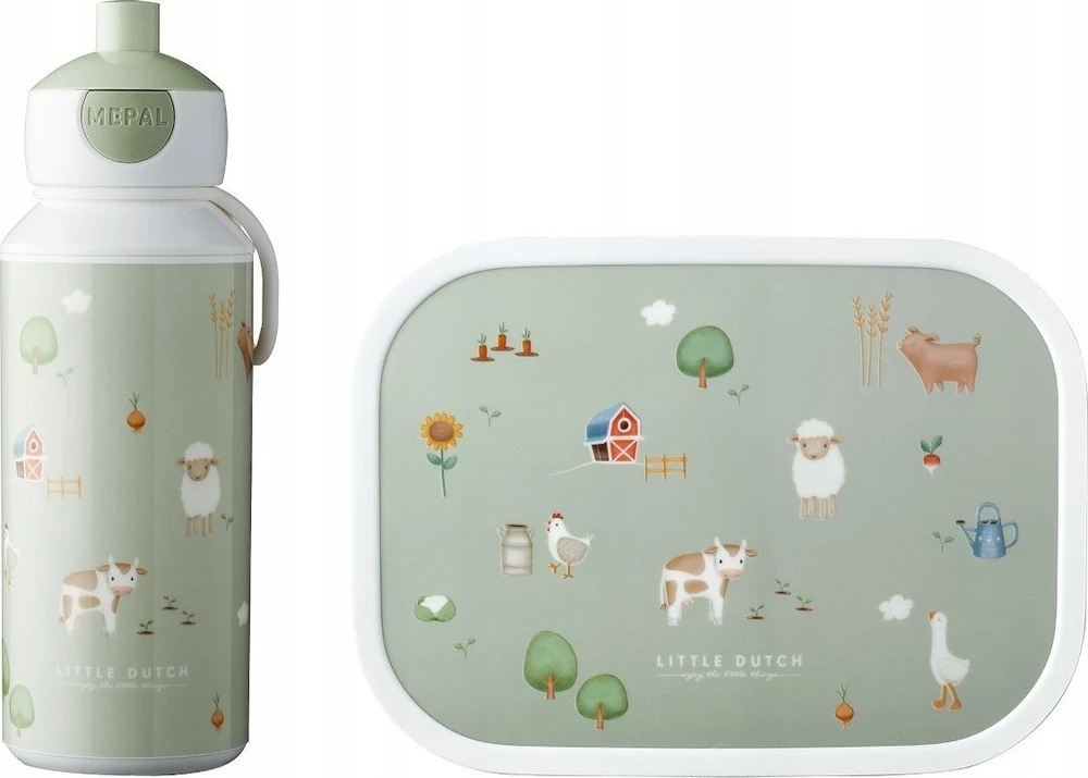 Rosti Mepal Mepal Gertuvė ir pietų dėžutė rinkinys vaikams ‘Mažasis ūkis’ Little Farm