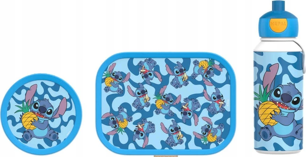 Rosti Mepal Mepal Gertuvės ir dėžučių rinkinys vaikams ‘Stičas’ Stitch