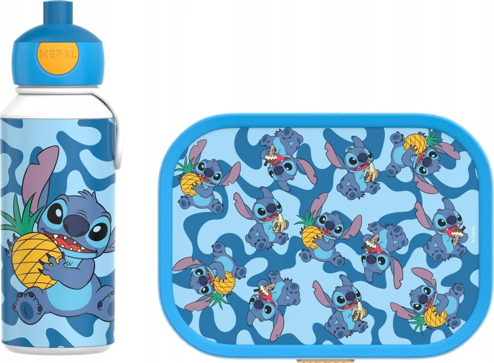 Rosti Mepal Mepal Gertuvė ir pietų dėžutė rinkinys vaikams ‘Stičas’ Stitch