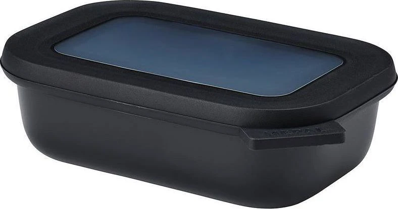 Rosti Mepal Miska prostokątna Cirqula 500 ml Mepal - nordic juodas-universalus