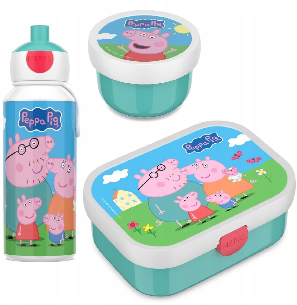 Rosti Mepal Mepal Indai Lunch set Campus 3 dalių Peppa Pig (107410865412)