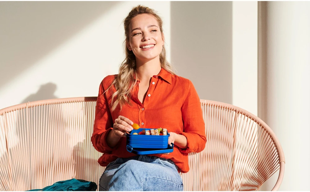 Rosti Mepal Mepal Priešpiečių dėžutė Take a Break Large Vivid Mėlyna 107635510100