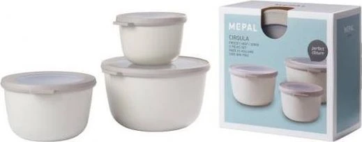 Rosti Mepal Cirqula Set 3-teilig gross baltas