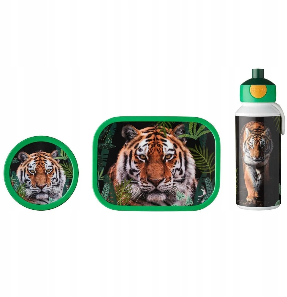 Rosti Mepal Mepal Gertuvės ir dėžučių rinkinys vaikams ‘Tigras’ Wild Tiger