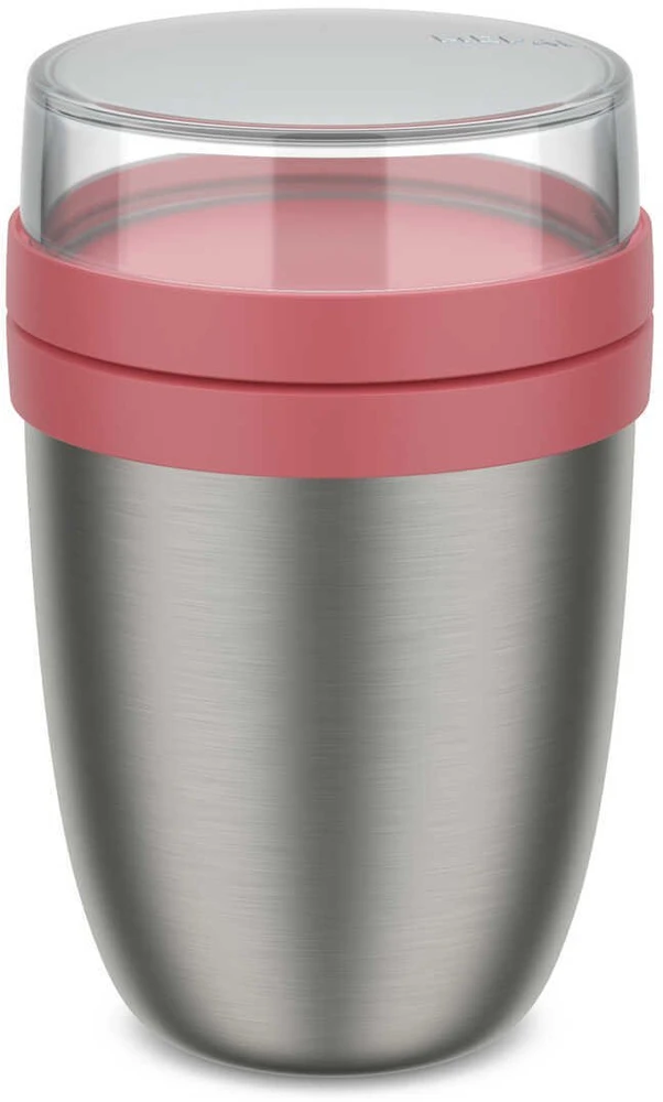 Rosti Mepal Mepal Thermo-Lunchpot Ellipse stl.steel vivid mauve, 500+200ml