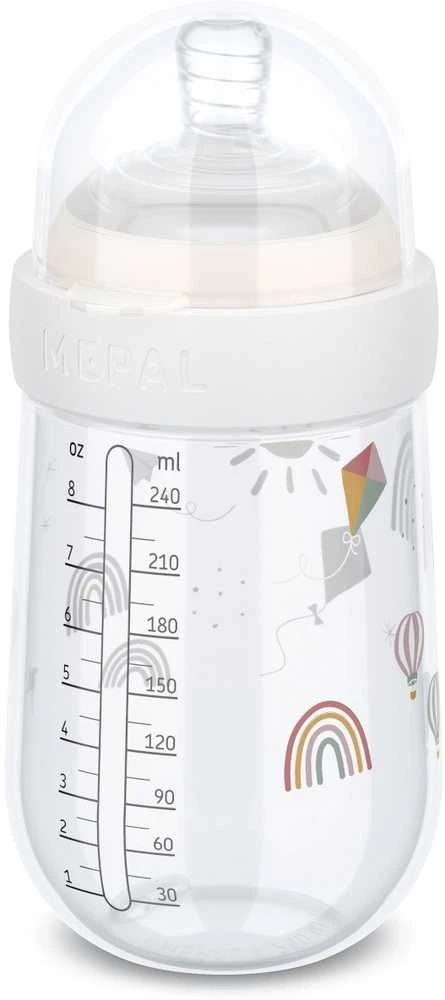 Rosti Mepal Mepal BUTELIUKAS SU ŽINDOMU MIO 240 ML SUNSHINE & RAINBOW 108061565245