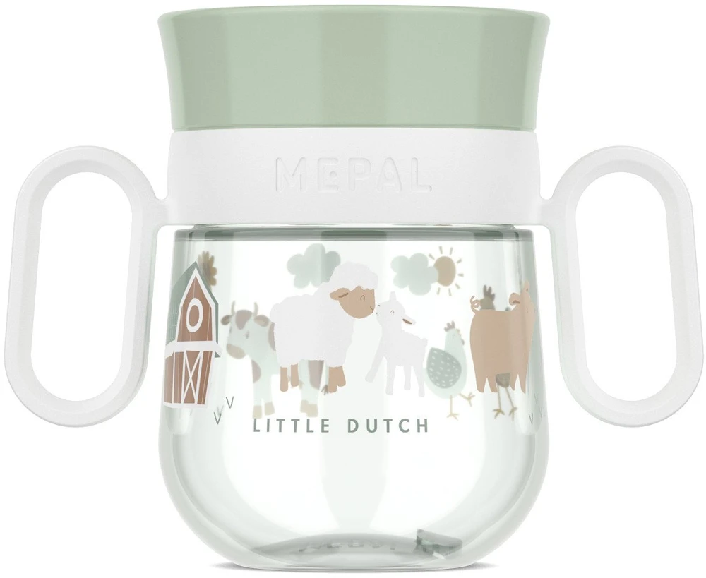 Little Dutch Rosti Mepal Mepal KUBEK DZIECIĘCY TRENINGOWY DO NAUKI PICIA MIO 200 ML LITTLE FARM