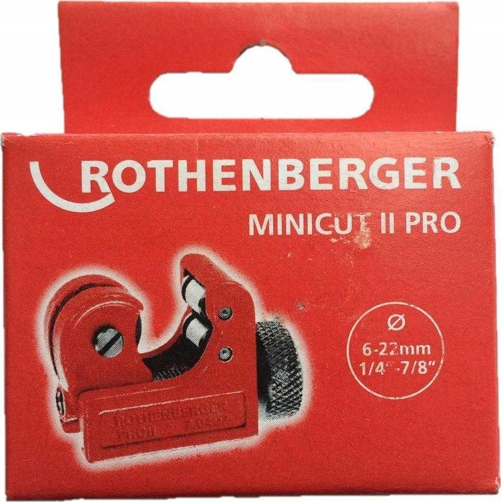 Vamzdžių pjaustiklis ROTHENBERGER MINICUT 6-22 mm(1/4"-7/8") II PRO