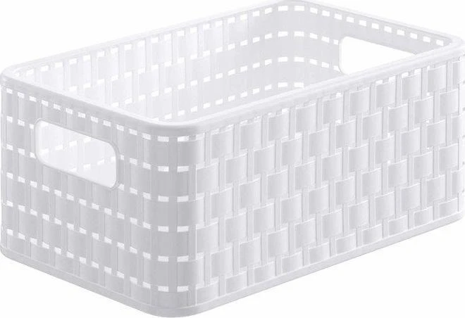 Daiktadėžė ROTHO 11152, 6 l, balta, 28×18,5×12,6 cm