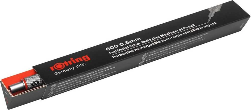 Automatinis pieštukas Rotring 600 0.5 Sidabrinis - 1904445