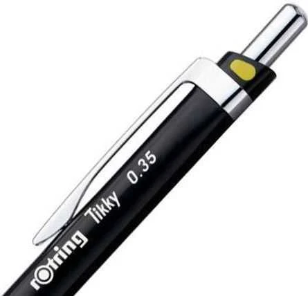Automatinis pieštukas Rotring Tikky III Cc 0,35 Juodas - 1904694