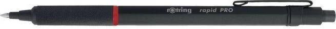 Rotring Rapid Pro profesionalus metalinis rašiklis, juodas 1904292