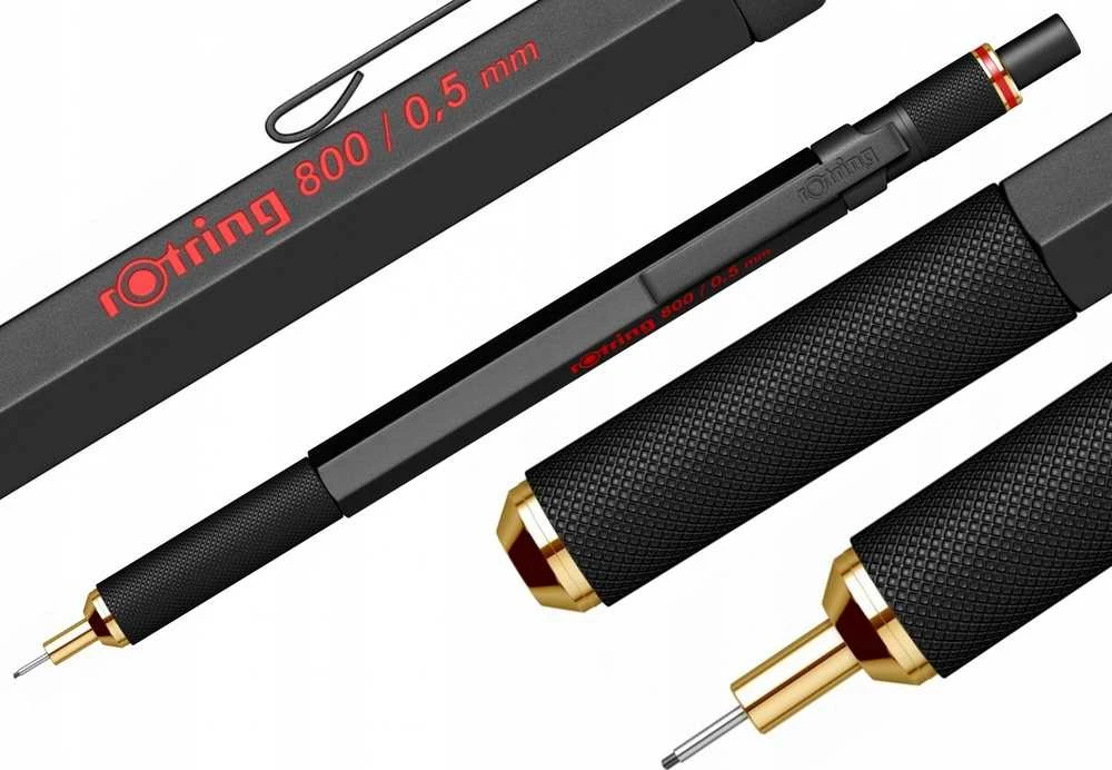 ROTRING Feinminenstift 800 Juodas 0,5