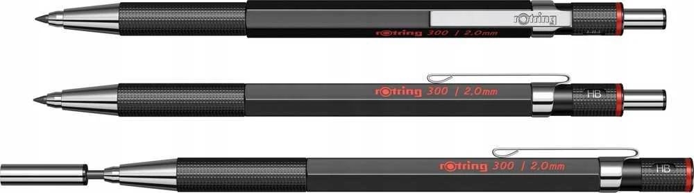 Rotring Tikky III 2,0 mm gravitacinis pieštukas HB- 1904729