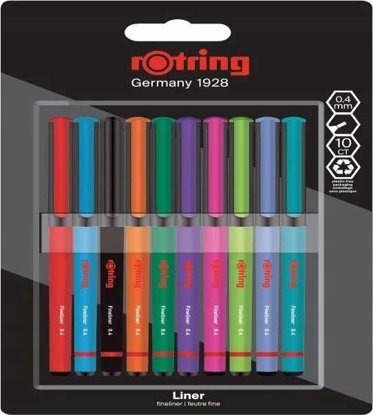 Rašiklių piešimui rinkinys Rotring Tikky Liner 0,4 mm - 2166331