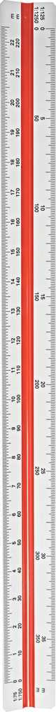 Rotring ROTRING Reduktionsmaßstab Dreikant 30cm / Architekt S0220481
