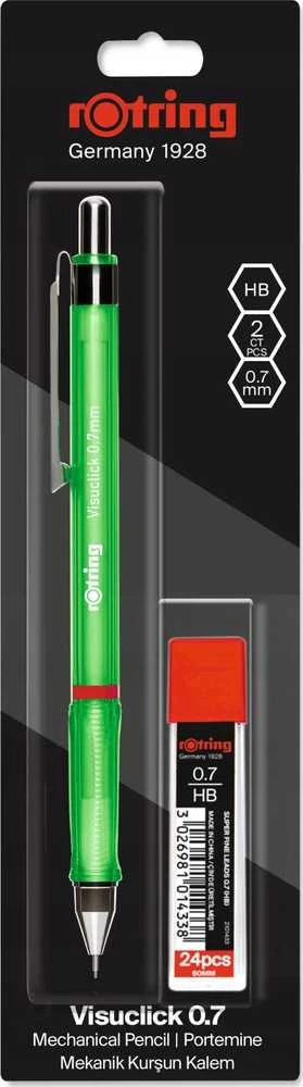Rotring Visuclick Žalias automatinis pieštukas 0,7 mm + HB grafitas 2102713